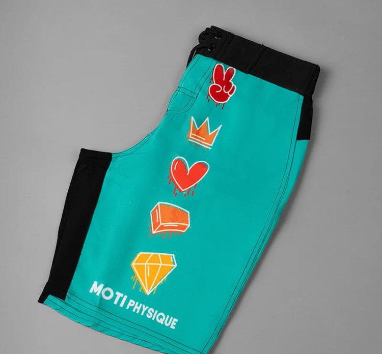 مایو مسابقه و شلوارک مسابقه شلوارک فیزیک و شلوارک ورزشی مردانه و شلوارک مخصوص موج سواری