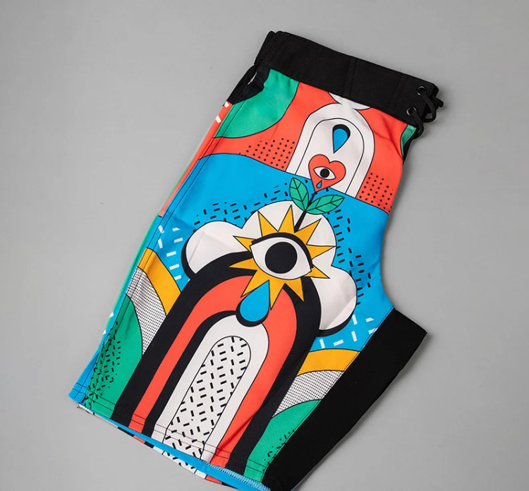 مایو مسابقه و شلوارک مسابقه شلوارک فیزیک و شلوارک ورزشی مردانه و شلوارک مخصوص موج سواری