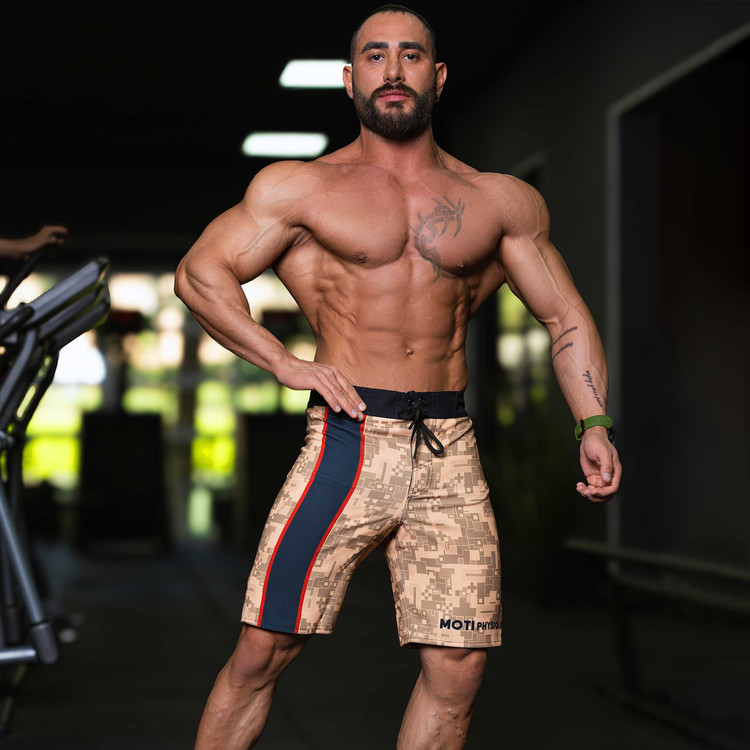 مایو مسابقه و شلوارک مسابقه شلوارک فیزیک و شلوارک ورزشی مردانه و شلوارک مخصوص موج سواری