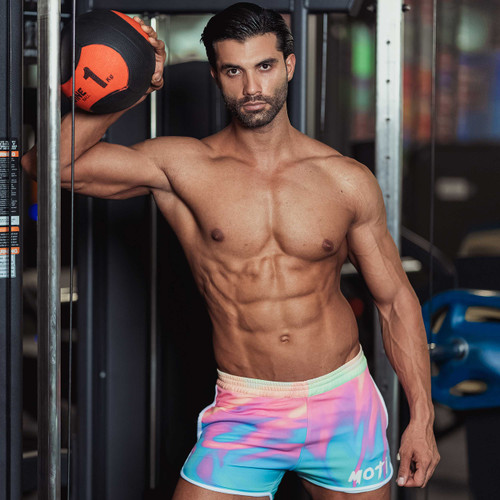 شلوارک تمرینی شلوارک بدنسازی شلوارک ورزشی اقایان بدنسازی