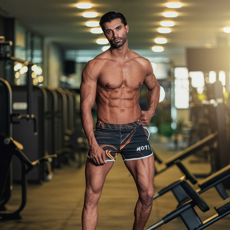 شلوارک تمرینی شلوارک بدنسازی شلوارک ورزشی اقایان بدنسازی