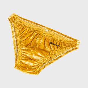 مایو بادی بیلدینگ مخملی طلایی