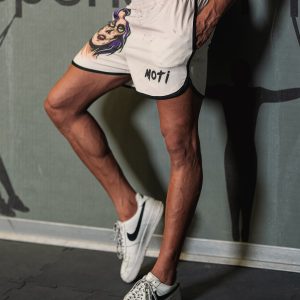 شلوارک ورزشی مردانه طرح رخ