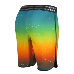 شلوارک فیزیک مدل سونیک طرح سه رنگ سبز